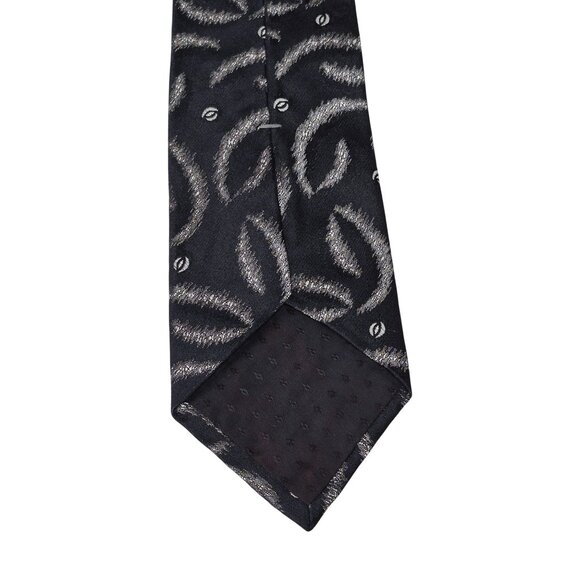 Strathmore All Silk Mens Tie With Abstract Pattern 58" - Picture 7 of 9